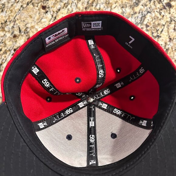 Washington Nationals MLB 59FIFTY Baseball Hat Size 7 Authentic Collection - Picture 6 of 6